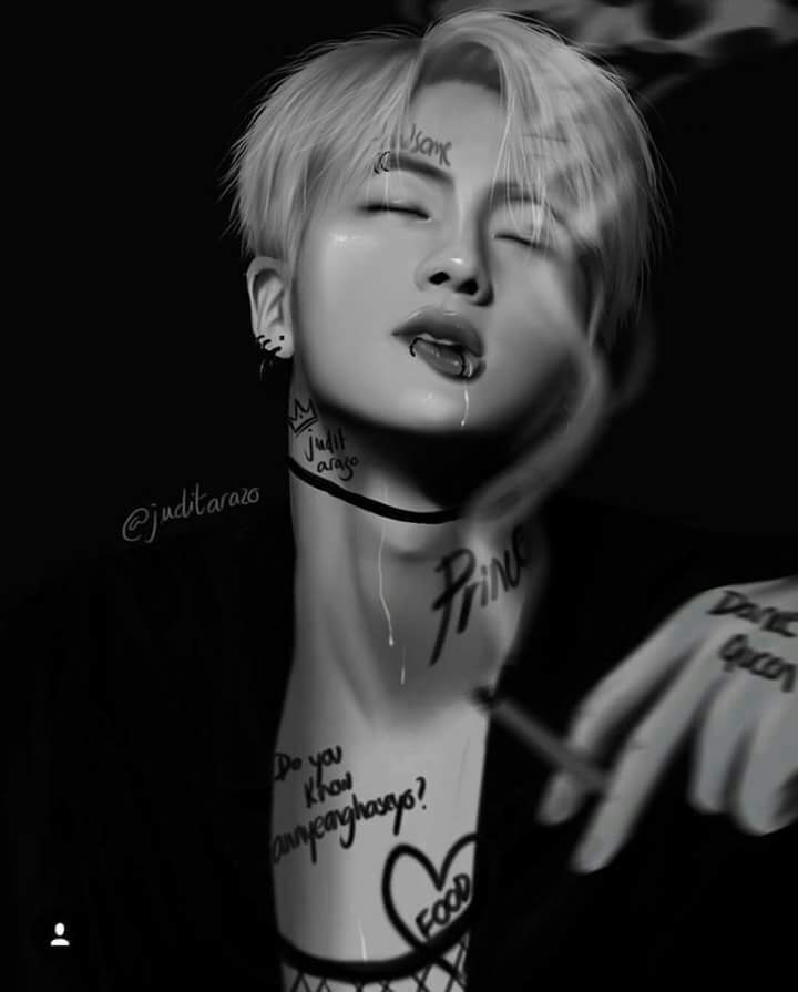 FANARTS (BTS-BAD BOYS EDITION) | •Kpop• Amino