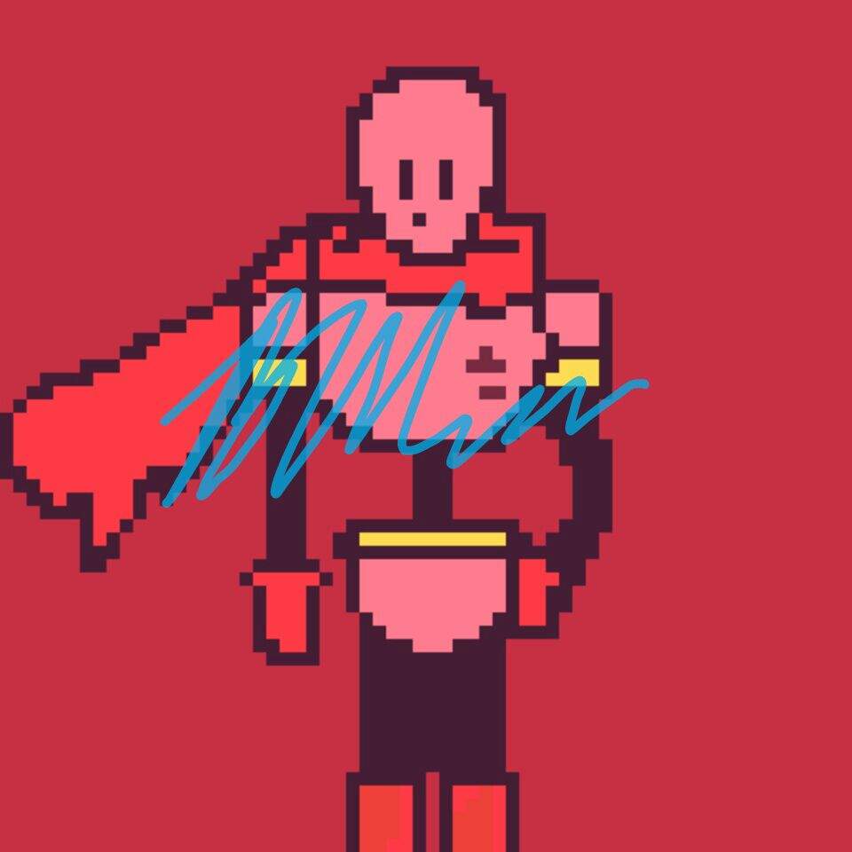 Pixel Papy 💙 | Undertale Amino