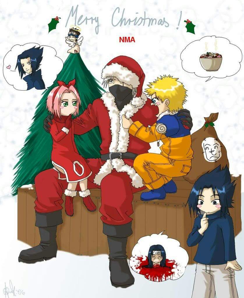 Zona Naruto Naruto Christmas Hat