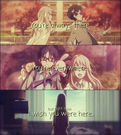 The your lie in April quotes are just beauty! | Anime Amino