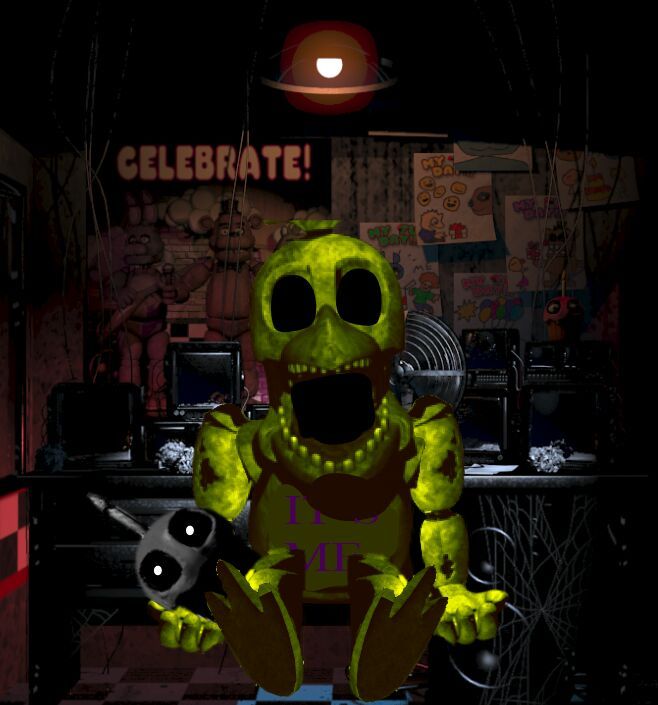 toy golden chica
