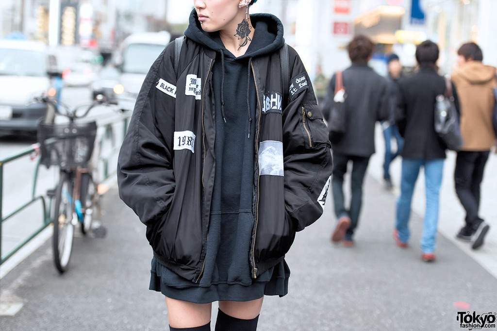 bomber jacket and hoodie style