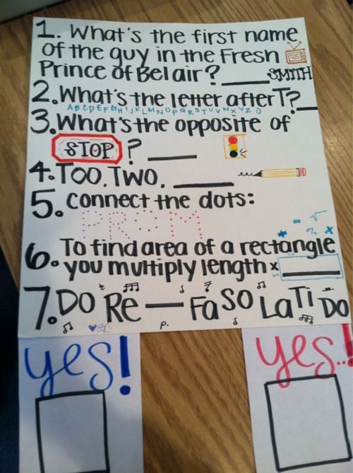 band promposal