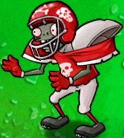 pvz football zombie plush