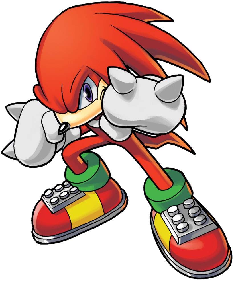 knuckles the echidna in sonic the hedgehog 1