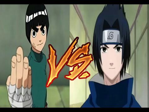 Rock Lee VS Sasuke | Naruto Shippuden Online Amino