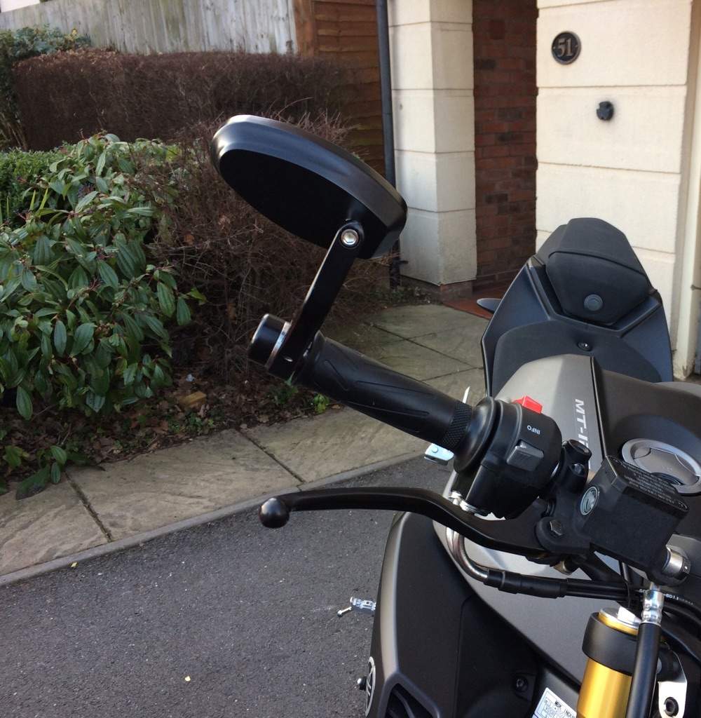 yamaha mt 125 bar end mirrors