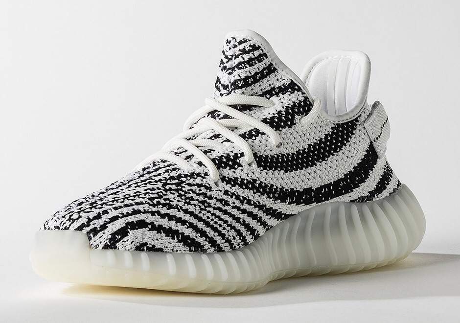 yeezy 350 zebra style