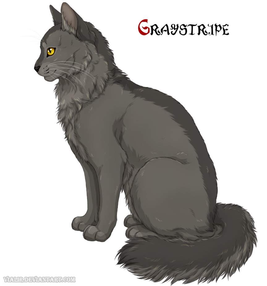 Graystripe Stormkit And Featherkit By Drawingwolf17 On Deviantart