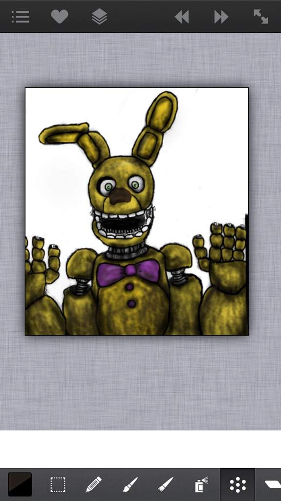 Spring Bonnie Drawing Five Nights At Freddy's Amino