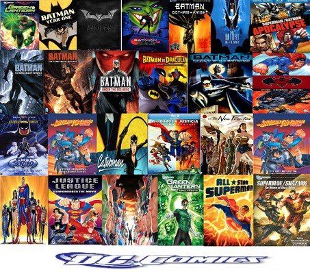 las películas que conforman el actual universo animado de DC | •Cómics•  Amino