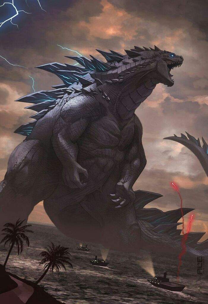 Godzilla artwork | Horror Amino