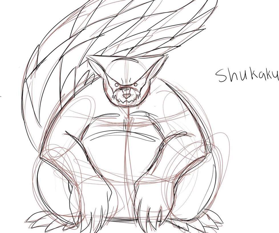 How To Draw Shukaku