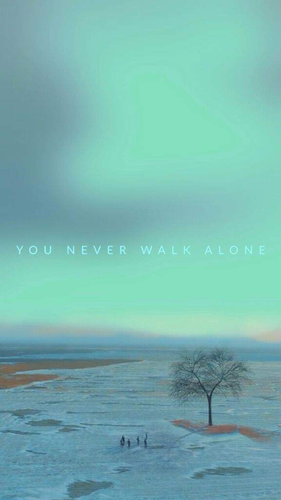 4k Wallpaper Aesthetic Bts You Never Walk Alone Wallpaper