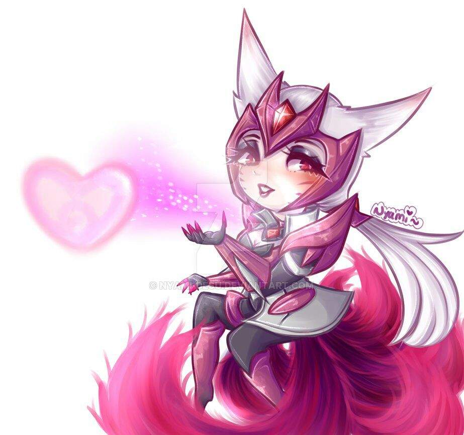 Ahri Lol Chibi She was previously known as senna