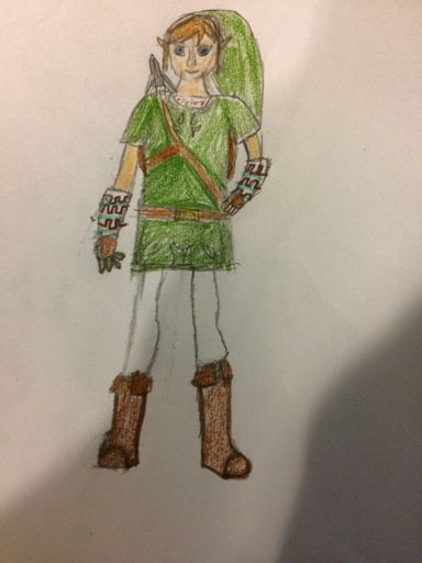 BotW Link in Older Clothes | Zelda Amino