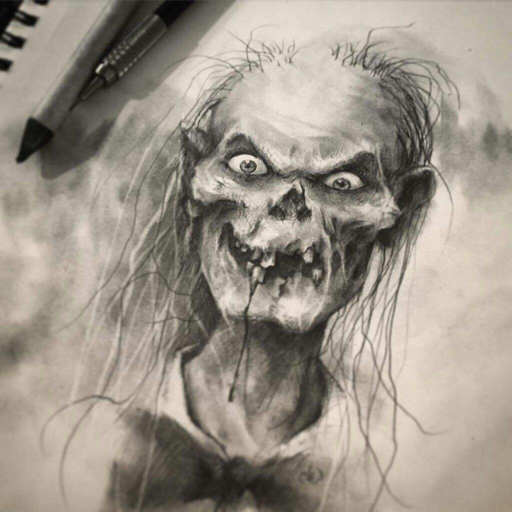 Awesome creepy drawings Horror Amino