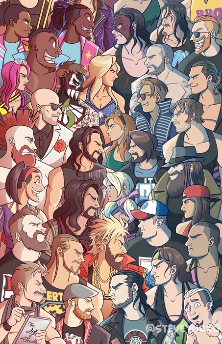 Wwe anime | •Anime• Amino