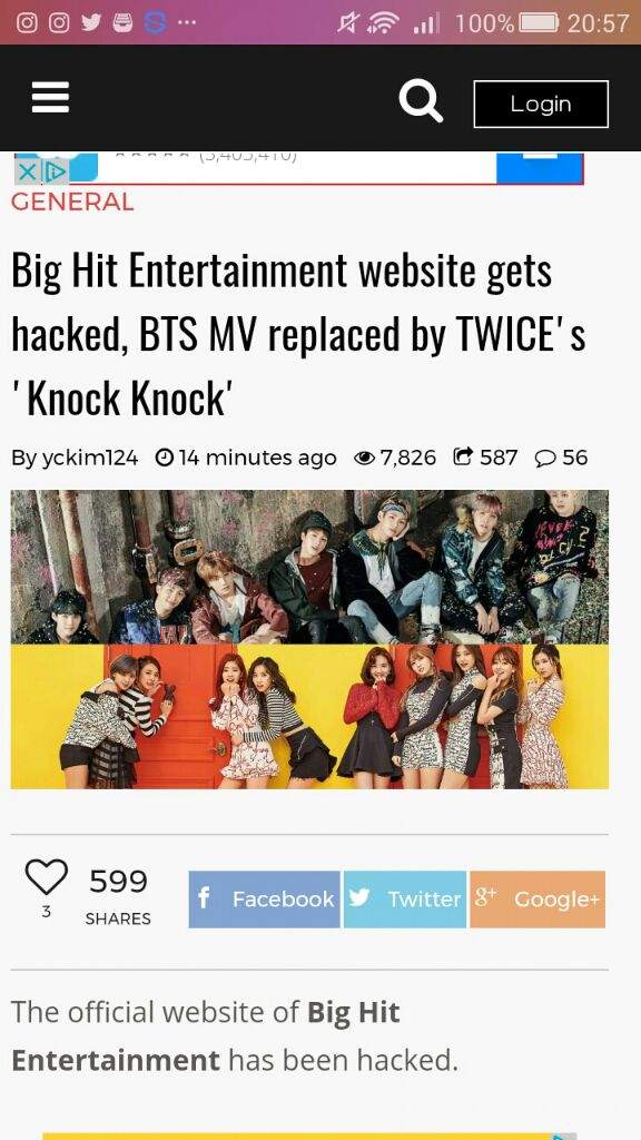 Breaking News Big Hit Entertainment Website Gets Hacked