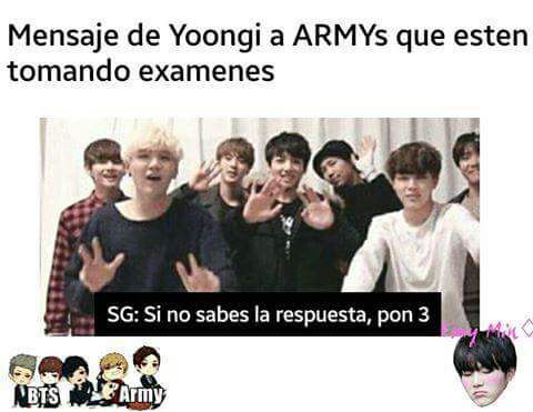 Mensaje de suga a armys 👌 | ARMY's Amino Amino