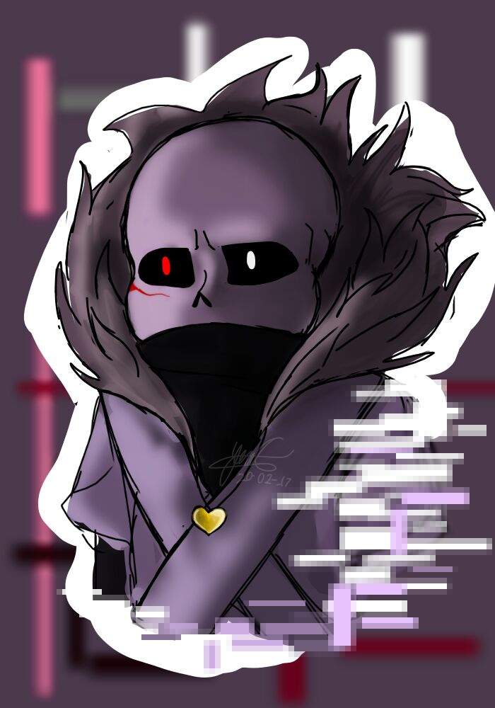 Cross/X! Sans/ Fan Art | Undertale Español Amino