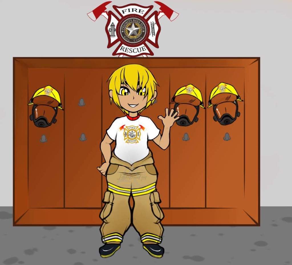 fire man anime