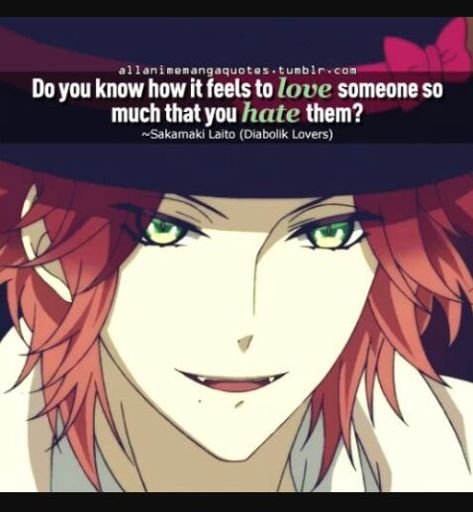 Quotes | Diabolik Lovers! 💜 Amino