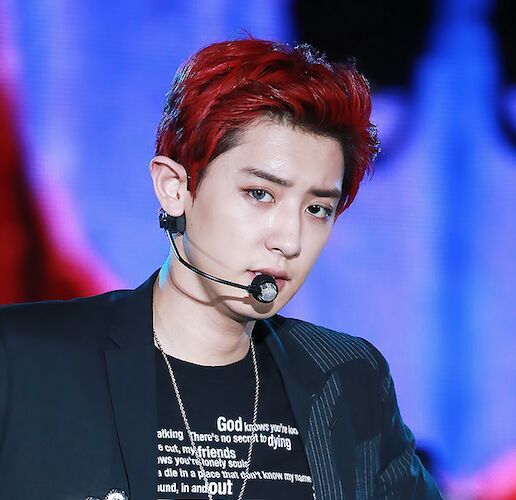 Red hair Chanyeol appreciation post | EXO (엑소) Amino