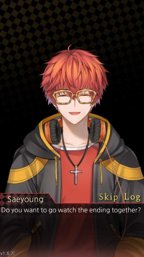 mystic messenger valentines day saeyoung