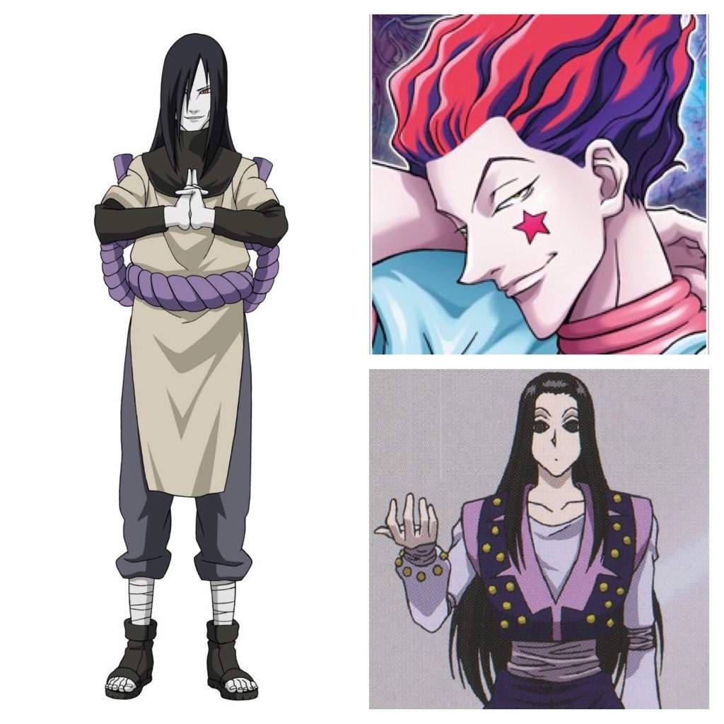 Personality wise he's essentially Hisoka, down to the perverted nature...