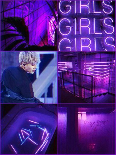 💜💜💜BTS NEON AESTHETIC💜💜💜 | Genius Yoongi Amino