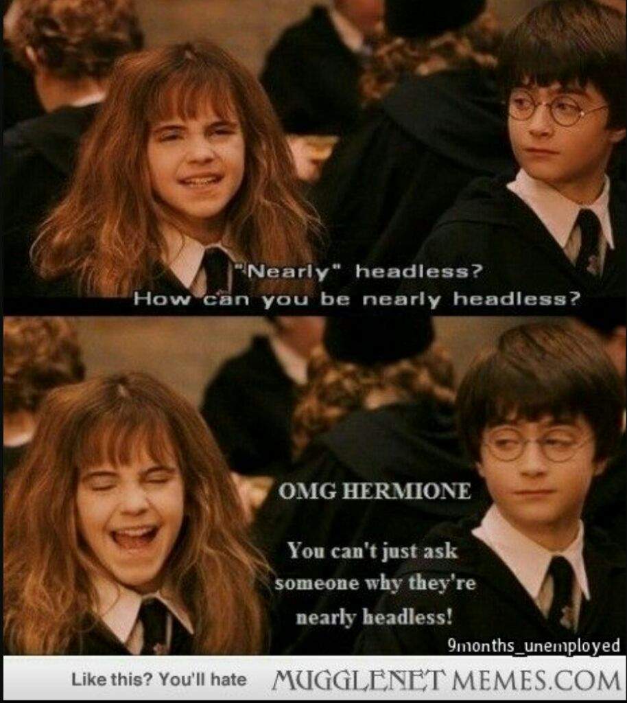 Harry Potter mean girl memes.
