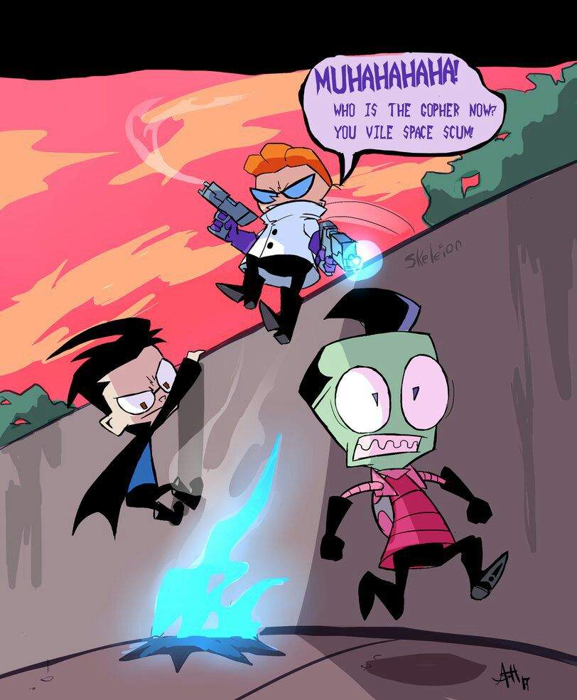 D And D Vs Z Invader Zim Amino 8741