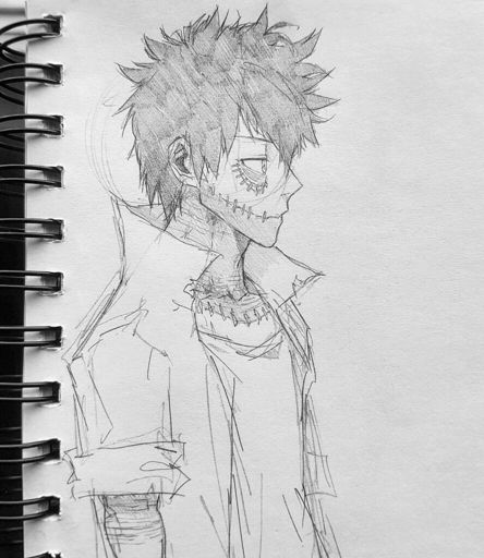 Dabi sketch + 5 wips! | Drawing Amino