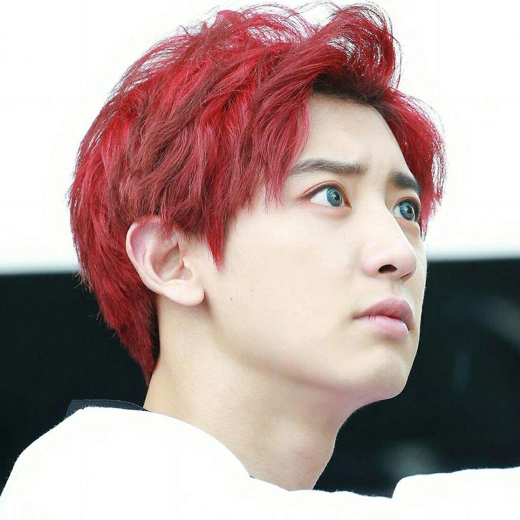 Red hair Chanyeol appreciation post | EXO (엑소) Amino