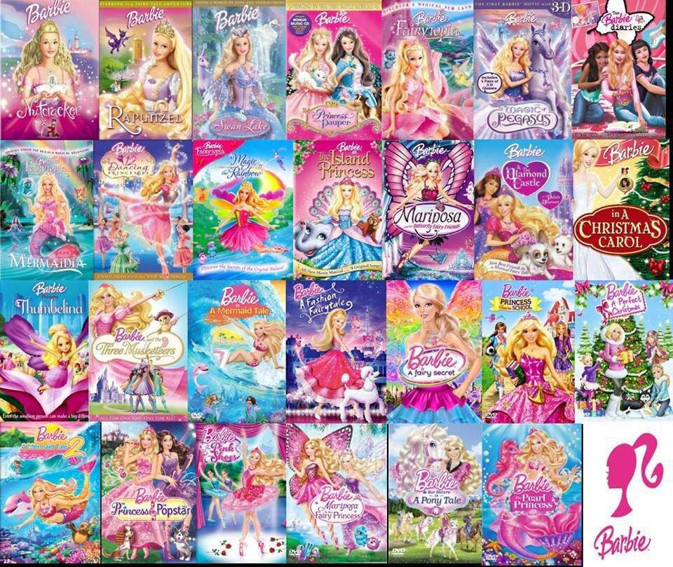 every single barbie movie