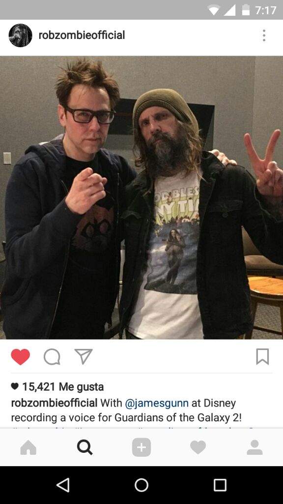 Rob Zombie en Guardians of the Galaxy •Cómics• Amino