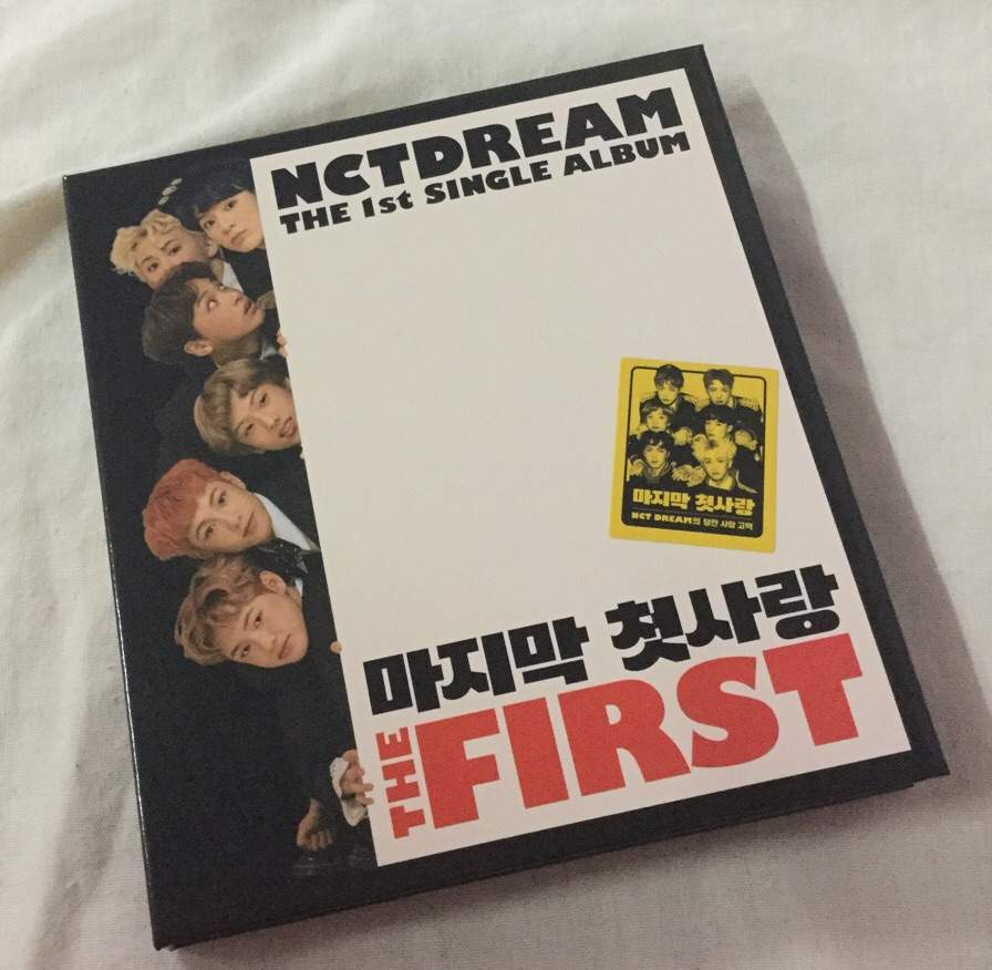NCT DREAM - 'THE FIRST' ALBUM UNBOXING | NCT Amino Amino