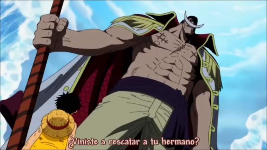 Luffy confrontando a un Yonkou | •One Piece• Amino