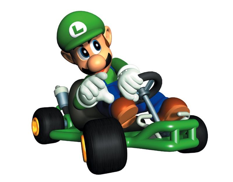 luigi kart toy