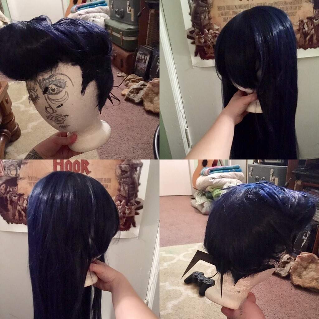 pompadour wig cosplay