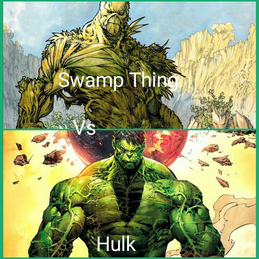 Hulk Vs Swamp Thing | Comics Amino