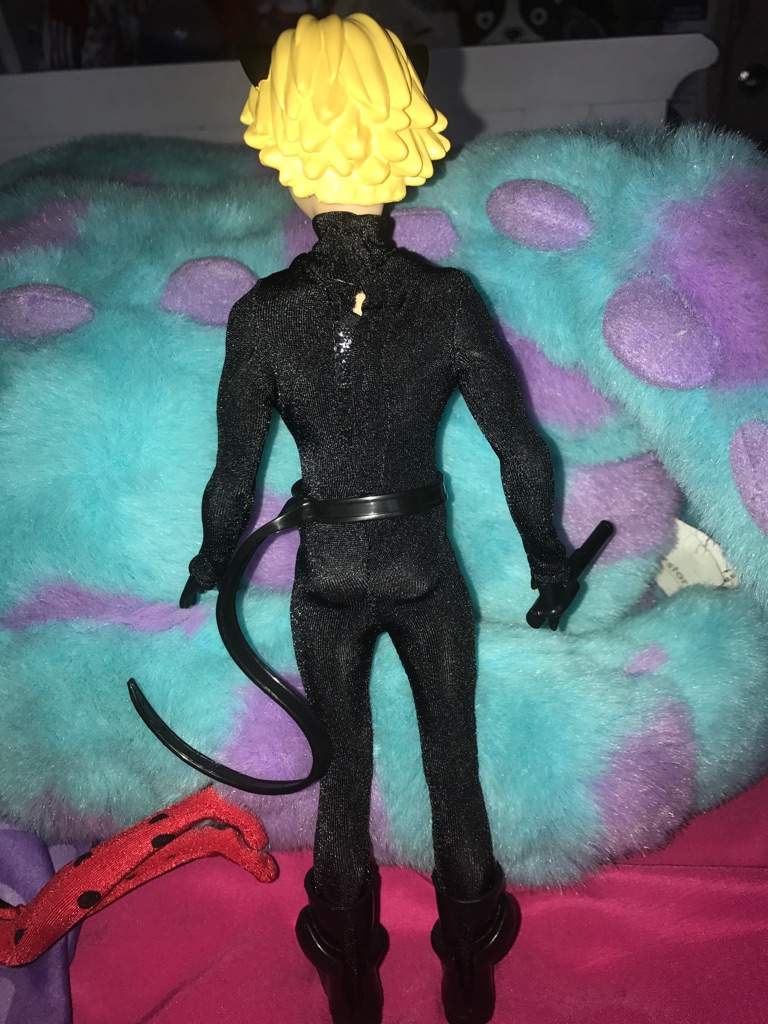 cat noir stuffed doll