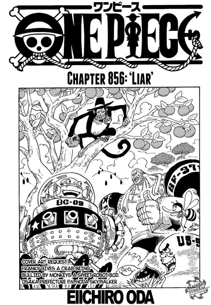 One Piece Ch 856 Anime Amino