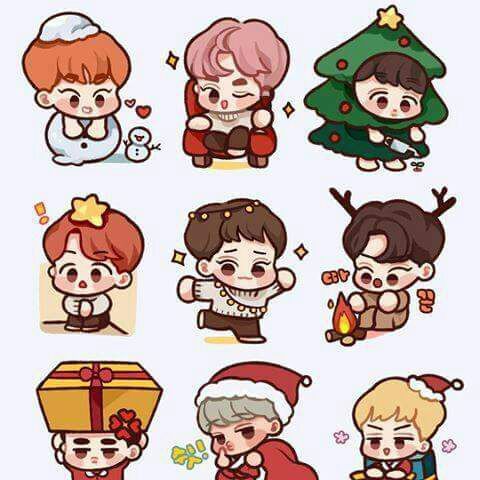 Exo chibis | Wiki | •K-Pop• Amino