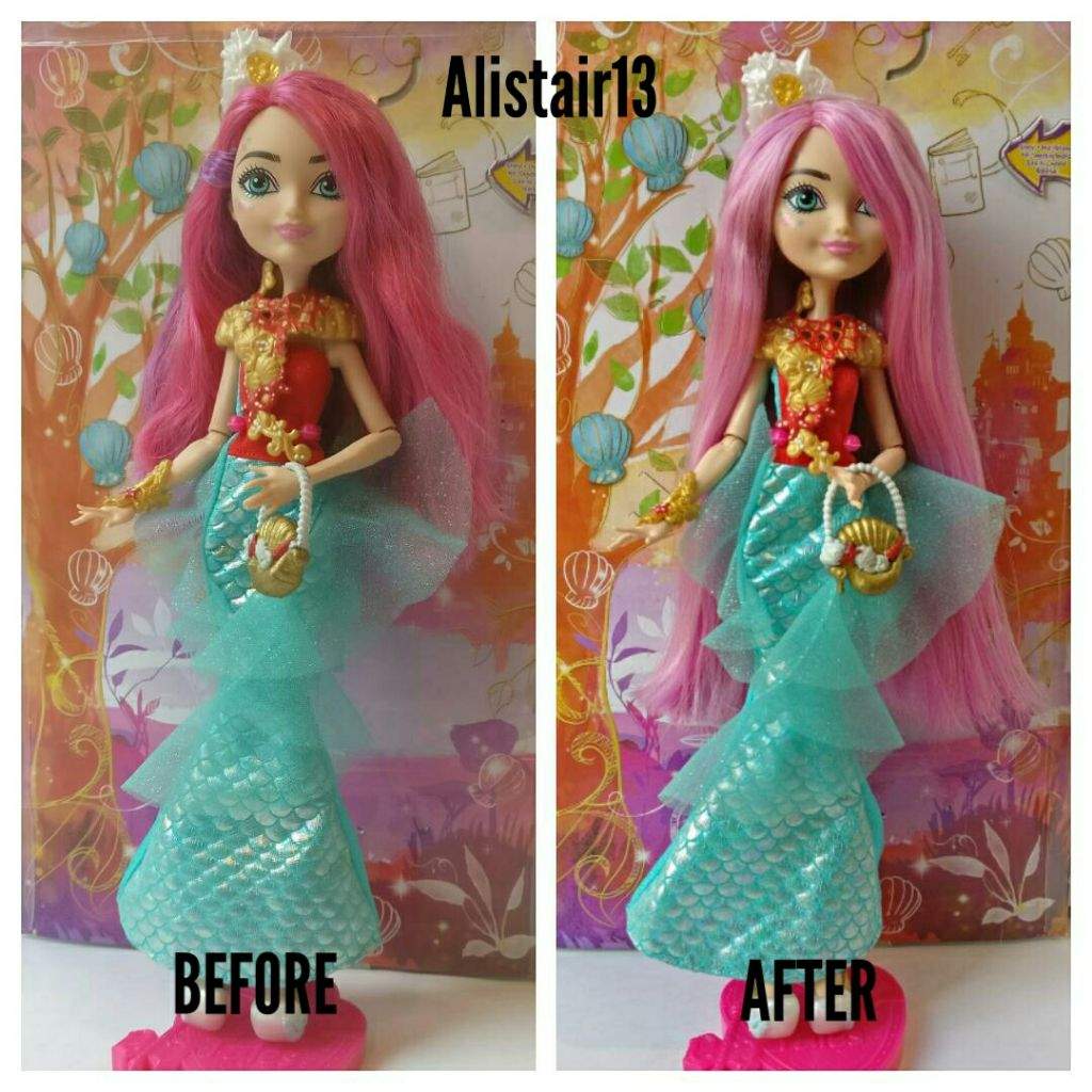 ever after high meeshell mermaid doll