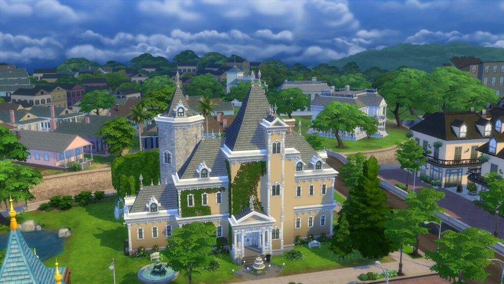 disney-houses-part-4-stately-ch-teau-cinderella-sims-amino