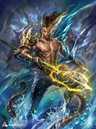 Resultado de imagem para tritÃ£o, poseidon, netuno, nereu