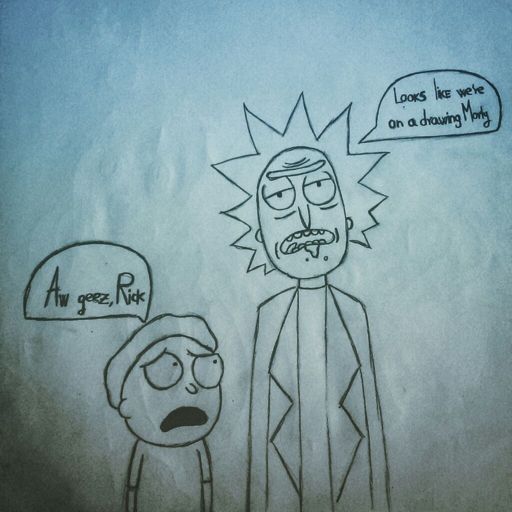 My humble drawing ^ ^ | Rick And Morty Amino