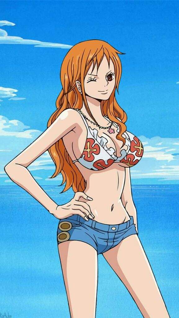 Best One Piece Hot Nami Gifs